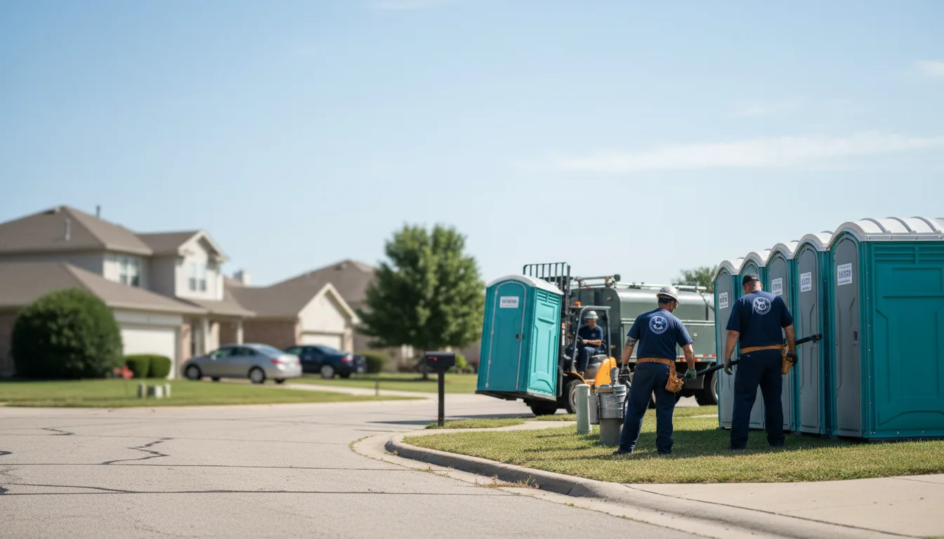 Porta Potty Rental in Bloomsbury, NJ near me
